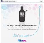 fiji water itunes festival tickets