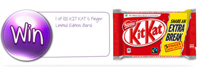 kit kat 5 finger
