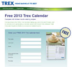 Get A Free Trex 2013 Calendar