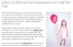 Win 1 Of 2 £250 Summer Wardrobes From Half Pint Chic