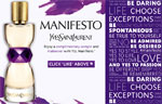 yves saint laurent manifesto free sample
